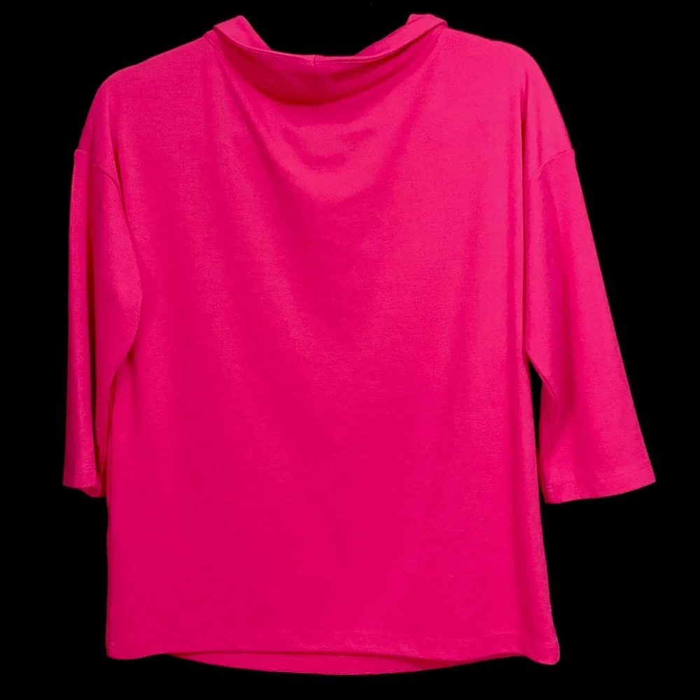 Betty Barclay Ribbed Knit Cowl Neck Top - Picture 2 of 4
